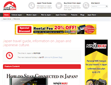 Tablet Screenshot of japan-zone.com